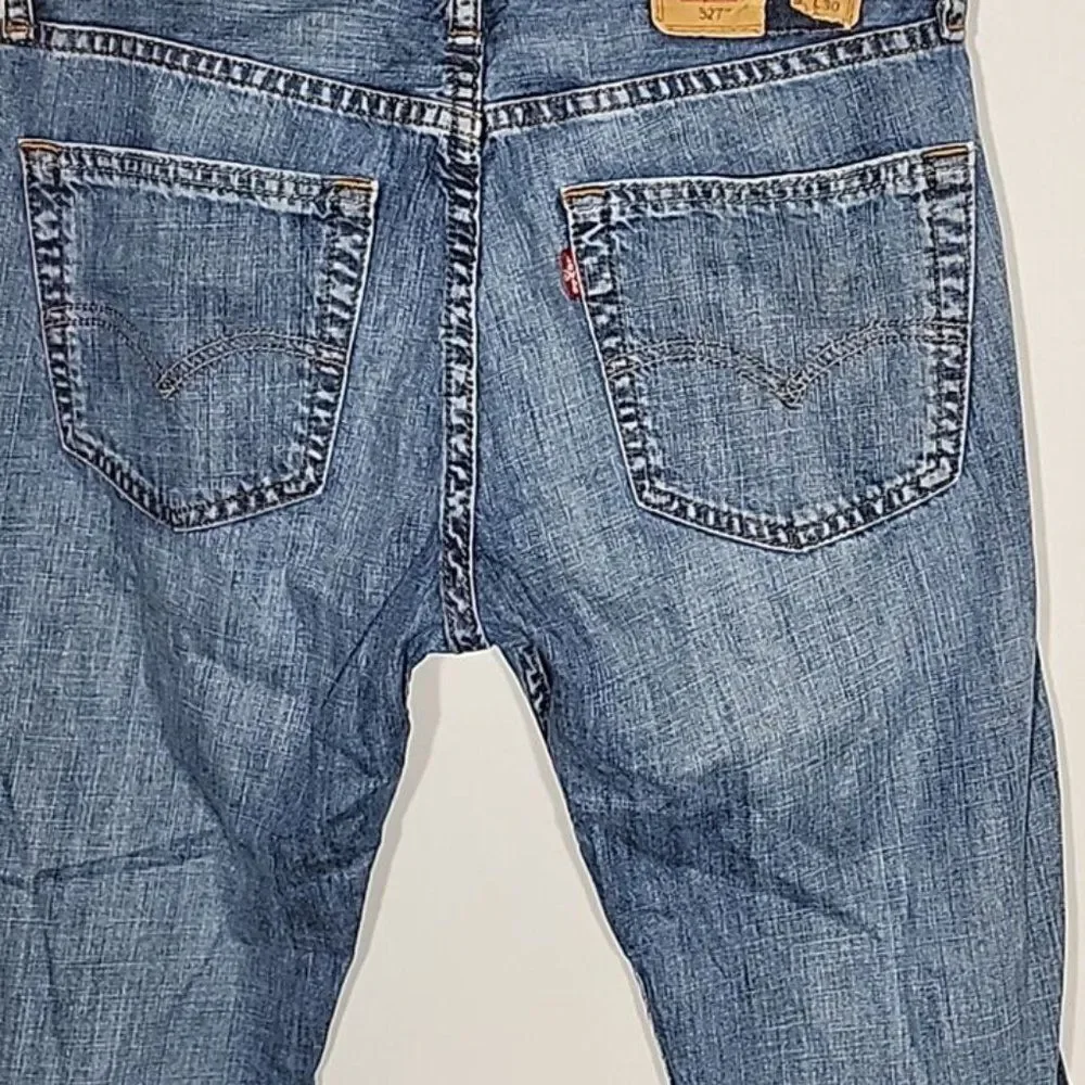 Y2K Levi's Men's/Women's 527 Jeans 29x30 Blue Boot Cut Medium Wash